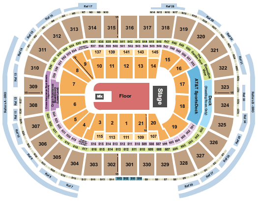 TD Garden Iron Maiden Seating Chart